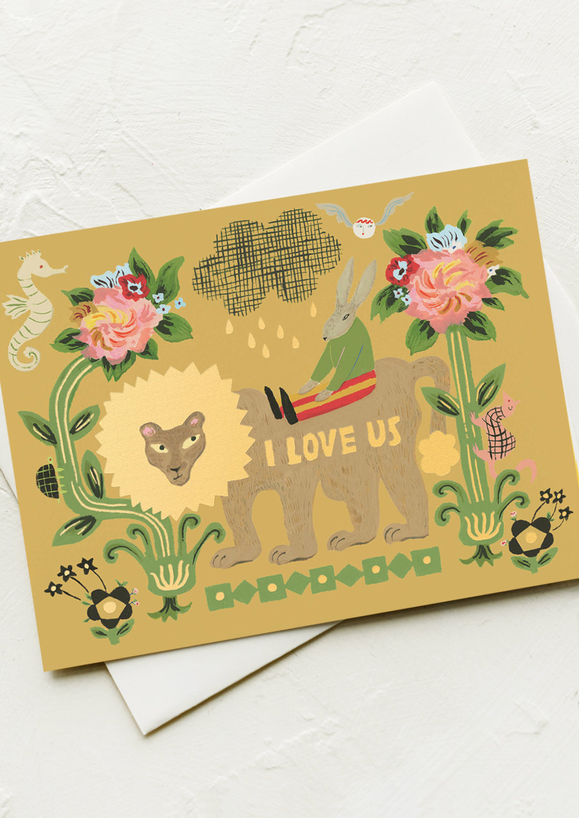 I Love Us Card