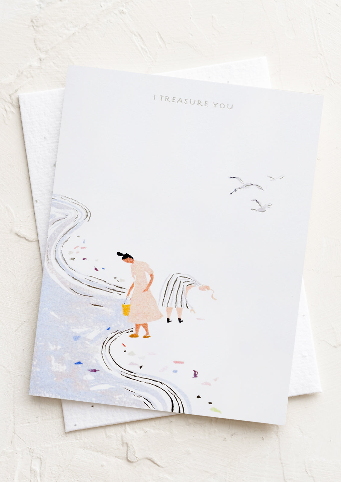 Beachcomber I Treasure You Card