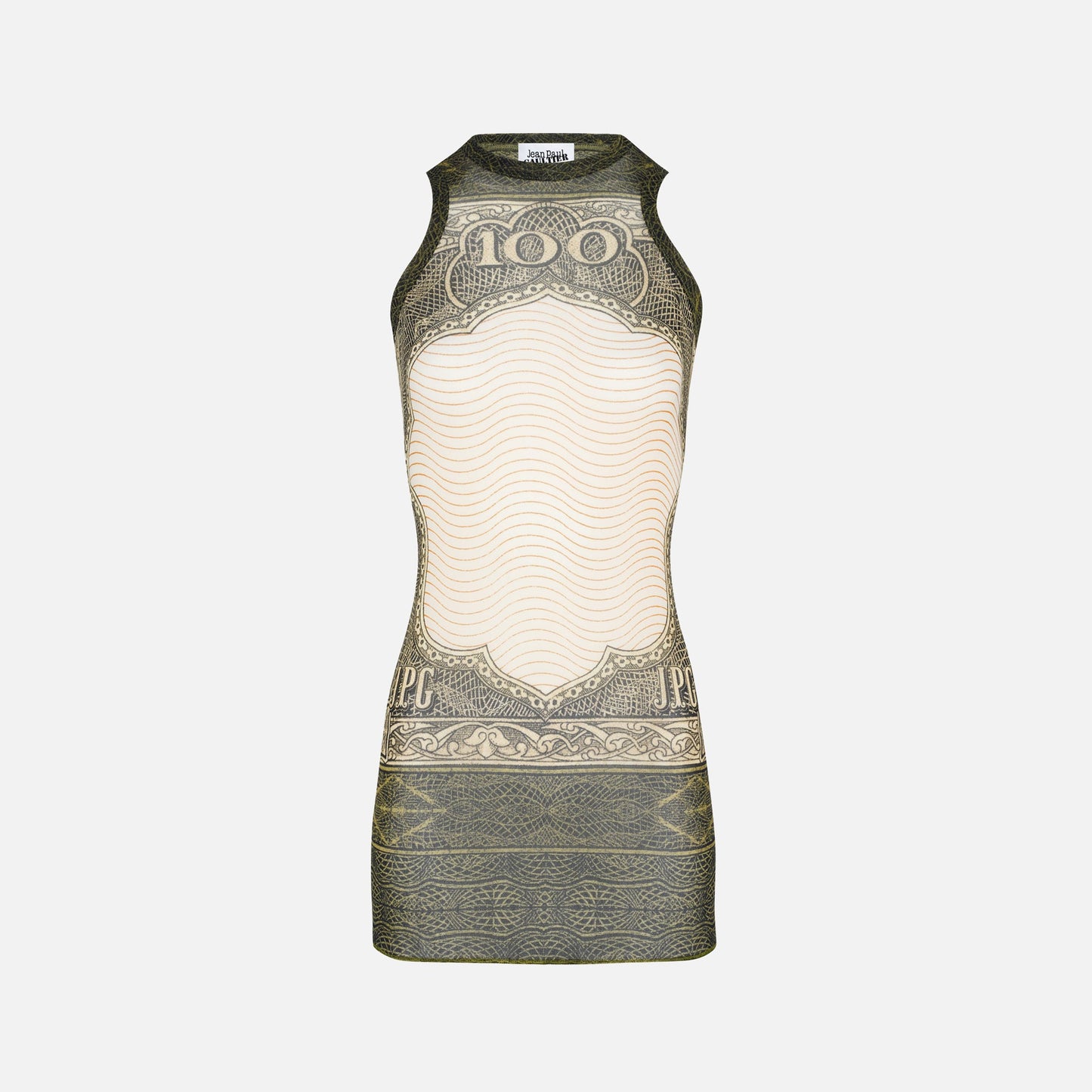 Jean Paul Gaultier Mesh Sleeveless Dress - Cartouche
