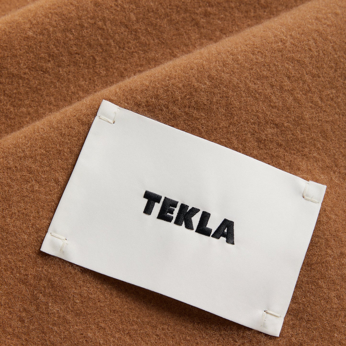 Tekla Lambswool Blanket - Oak