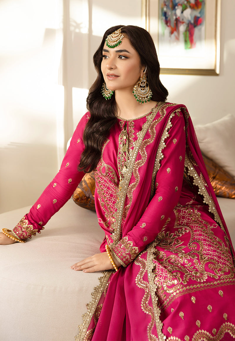 AJSM-28 EMBROIDERED SILK 3 PCS