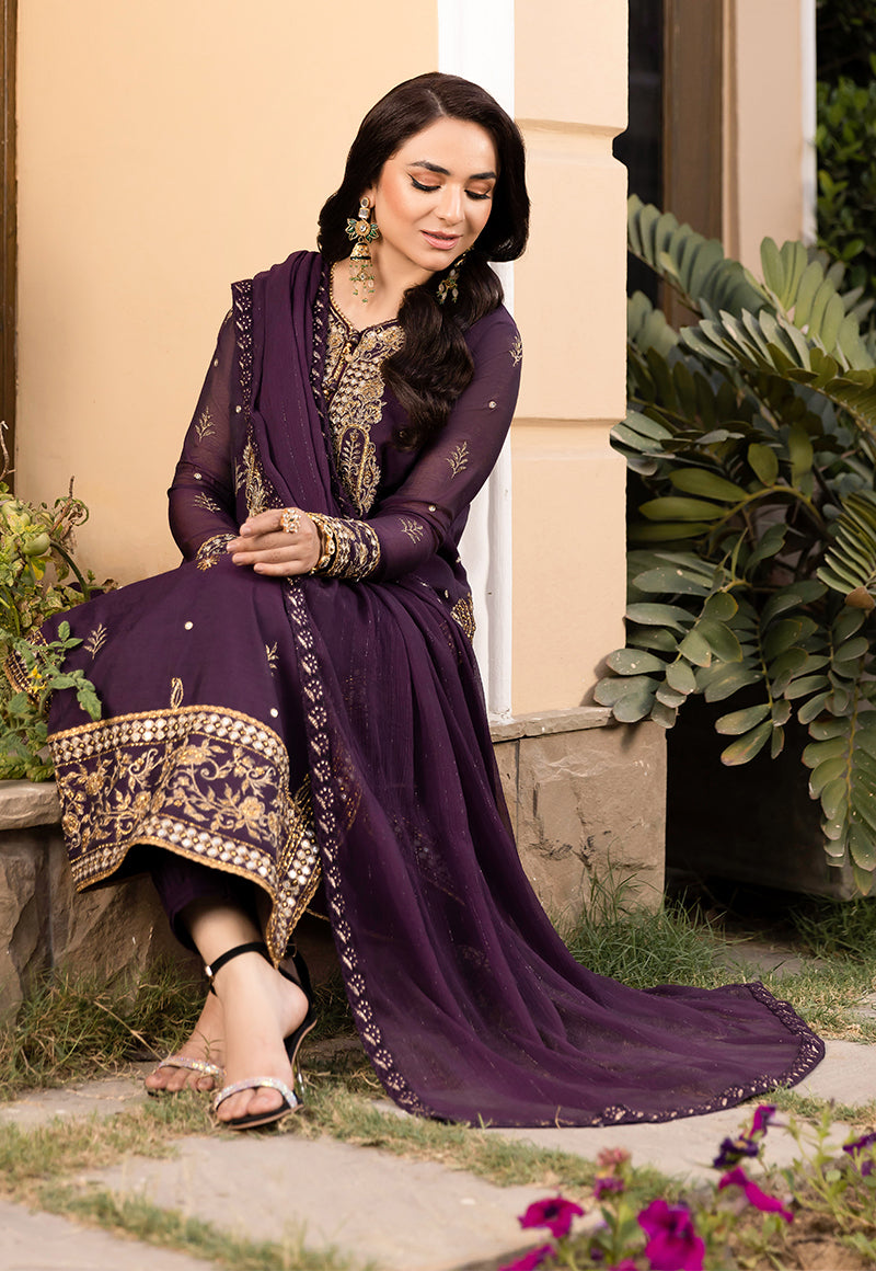 AJSM-44 EMBROIDERED POLY COTTON 3 PCS