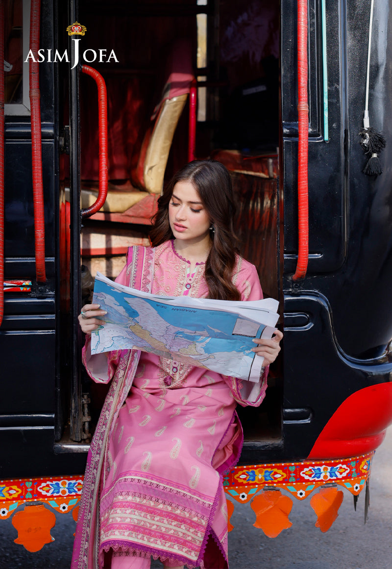 AJPL-13 PRINTED ARABIC LAWN 3 PCS