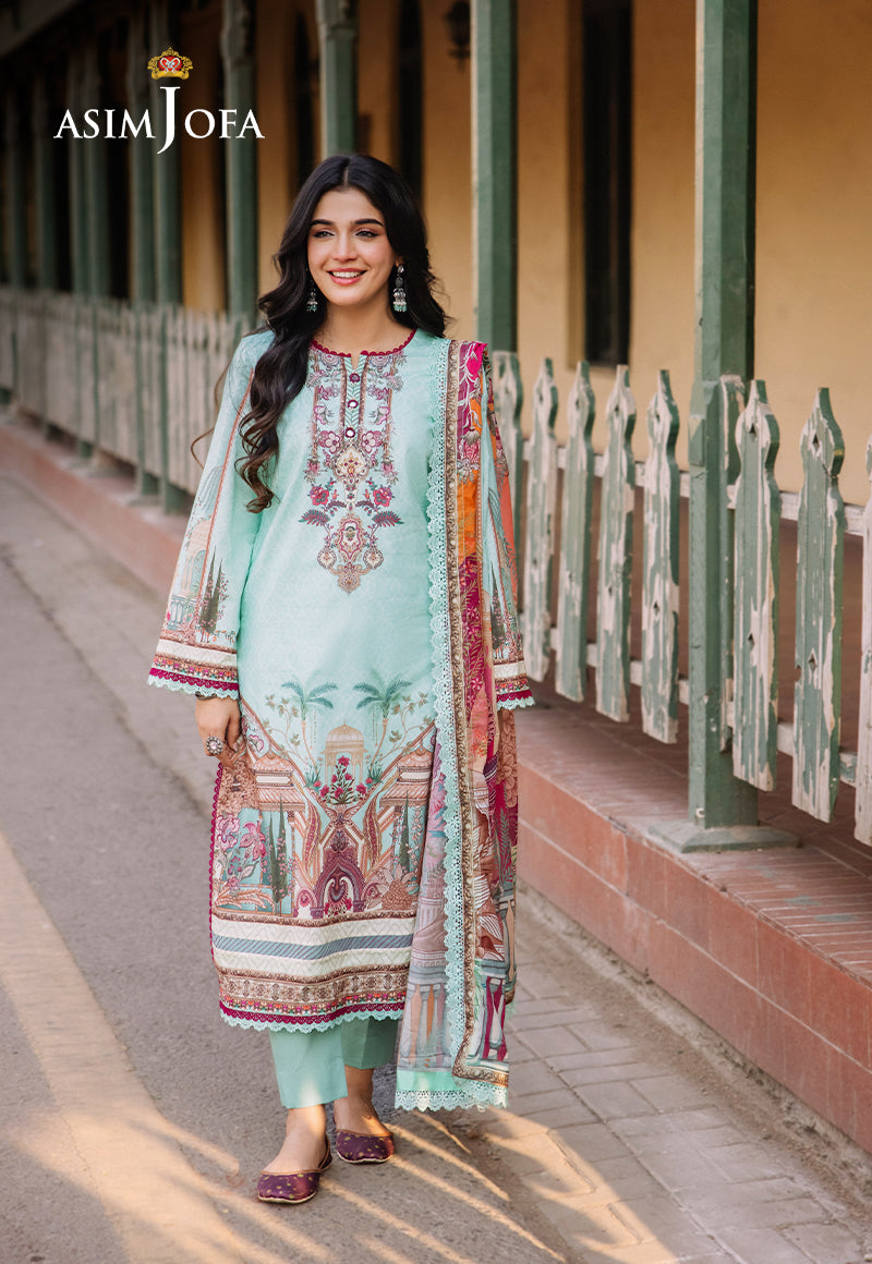 AJBB-07 PRINTED LAWN 3 PCS