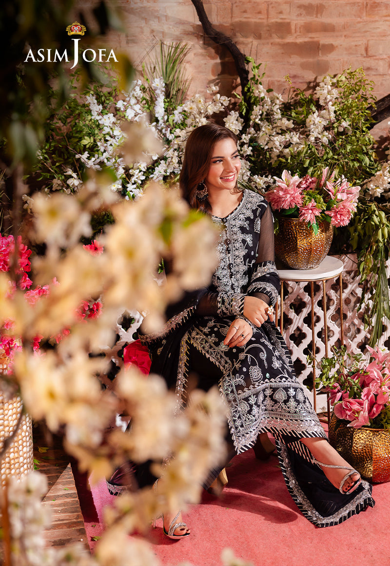 AJMJ-01 EMBROIDERED CHIFFON 3 PCS