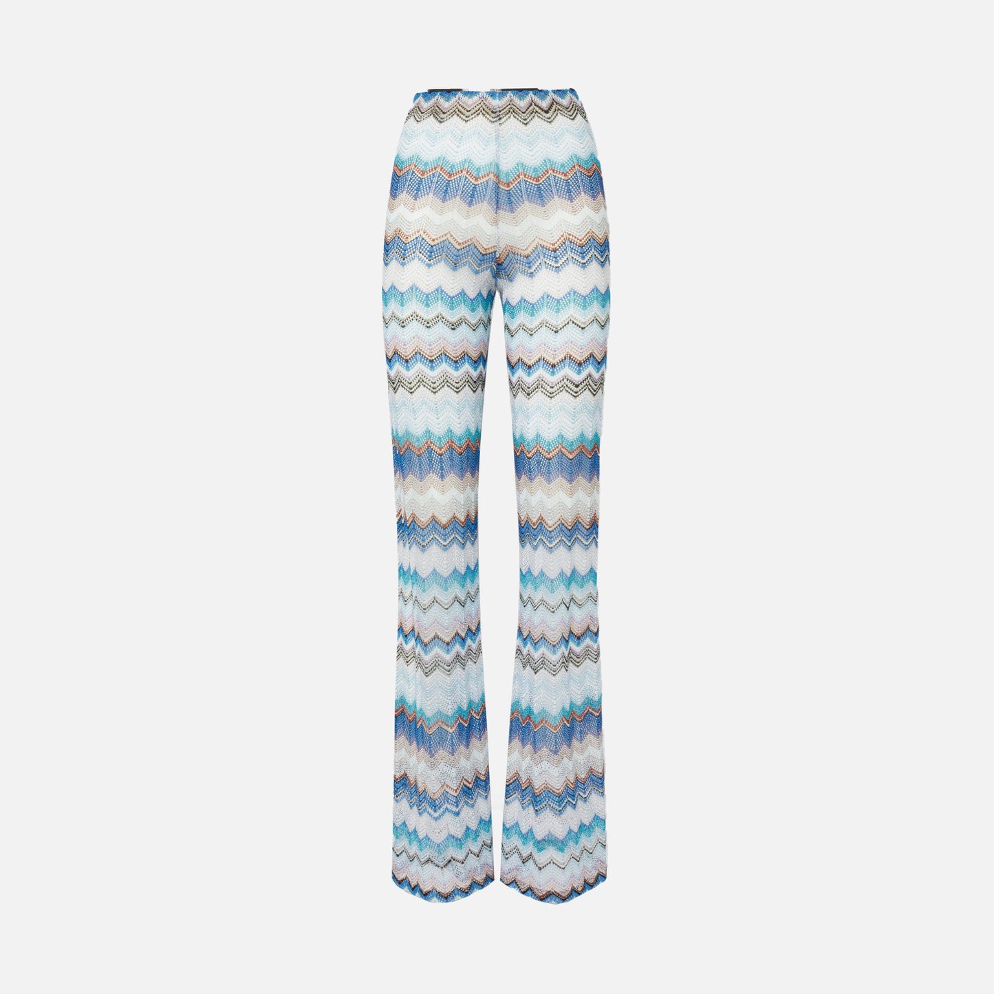 Missoni Trousers - Multicolor Blue Tones