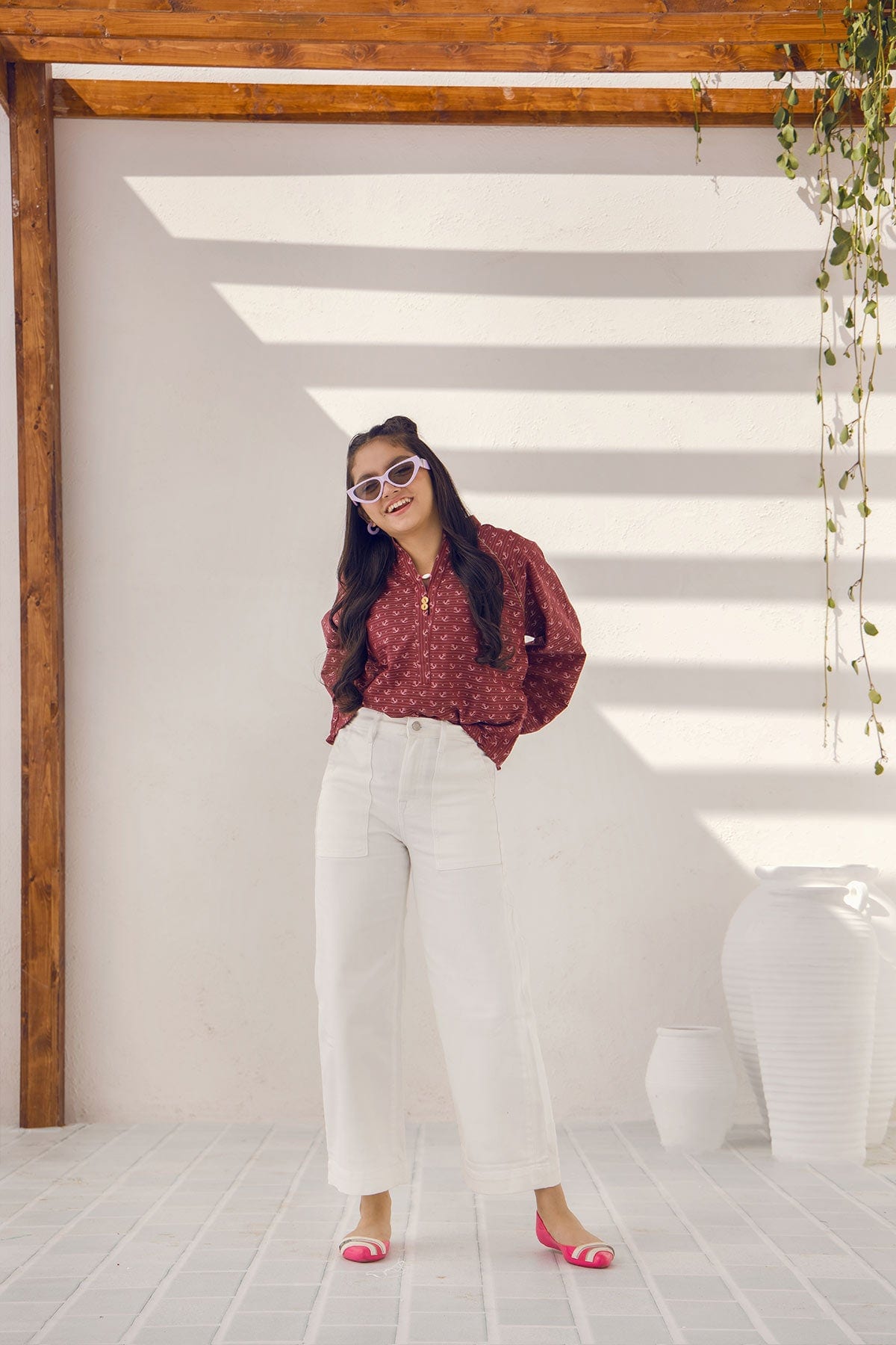 Dyed Jacquard Shirt
