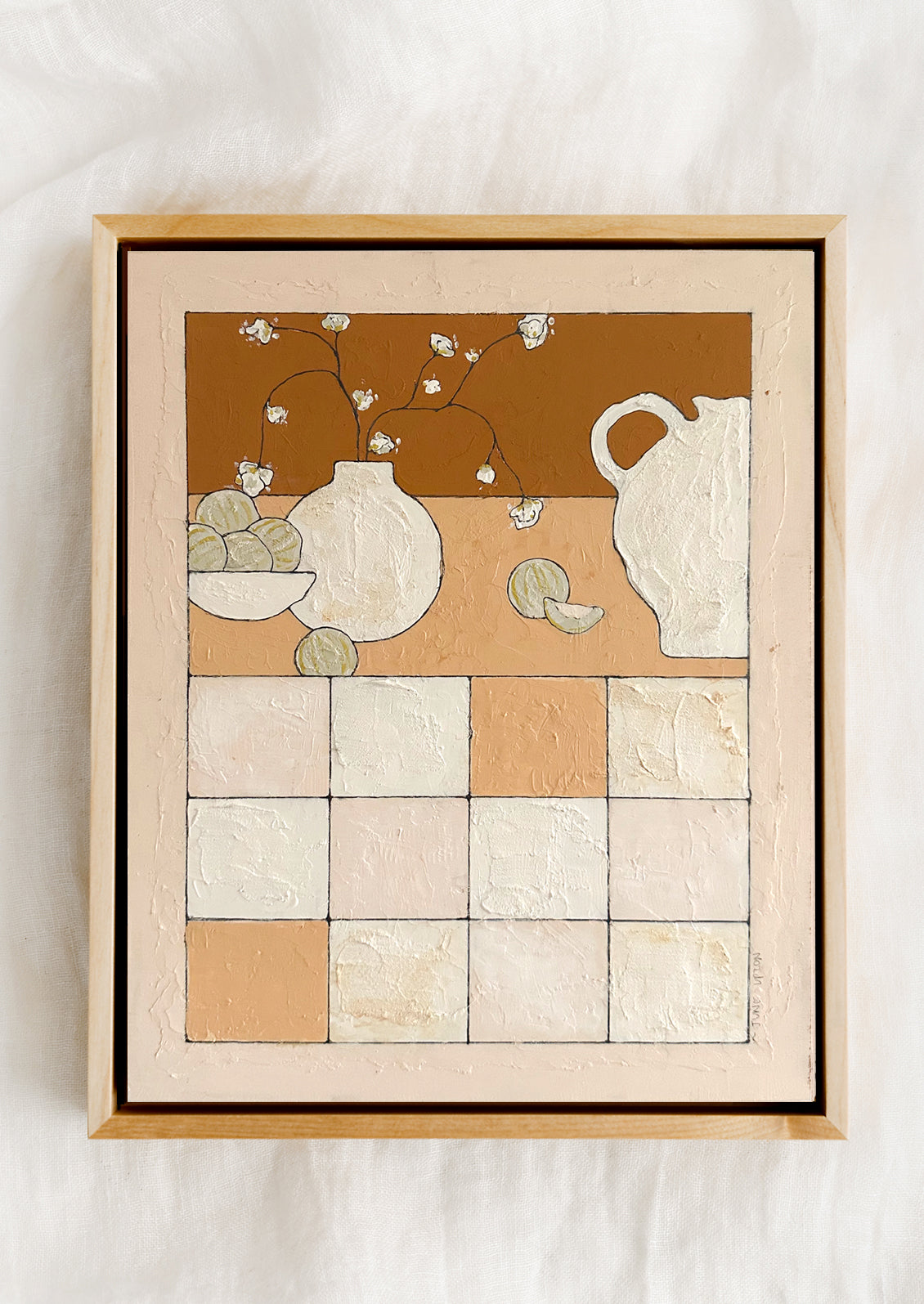 Melon Tiles No. 1 Painting