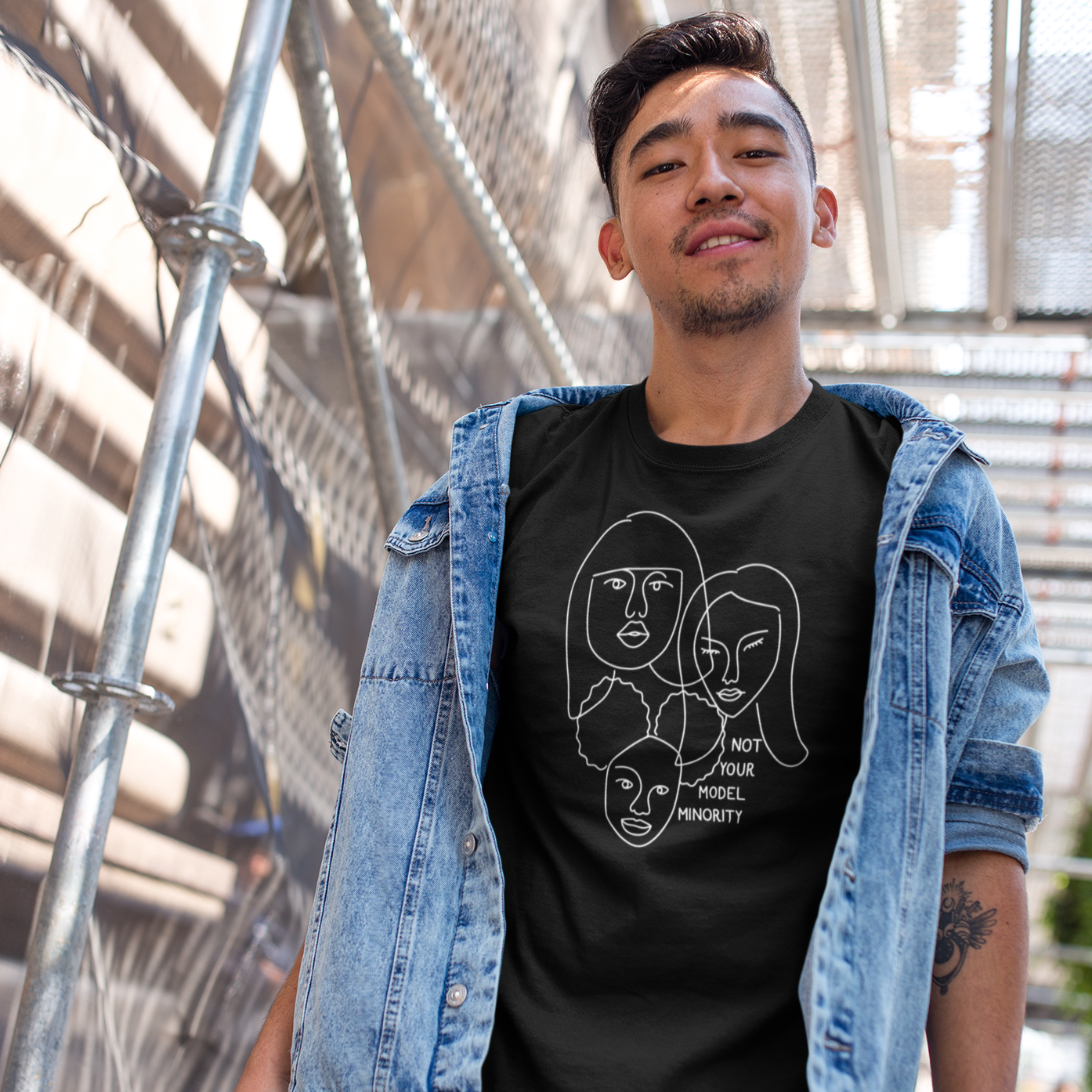 Not Your Model Minority Unisex Tee