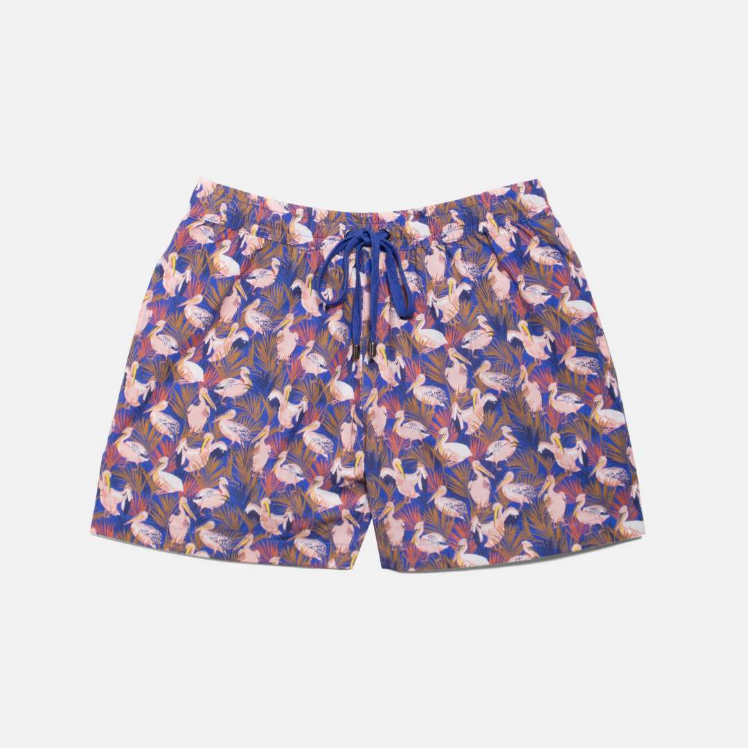 Pelican Print Cabana Set