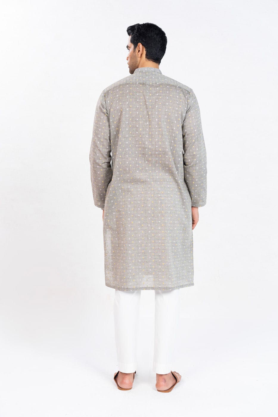 Dyed Blended Kurta