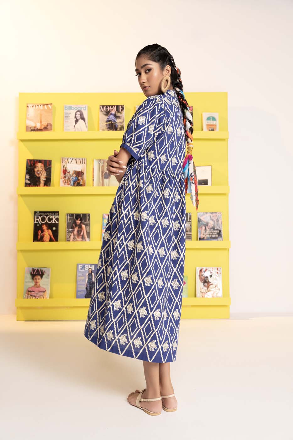 Stitched - Printed Cambric Kurti