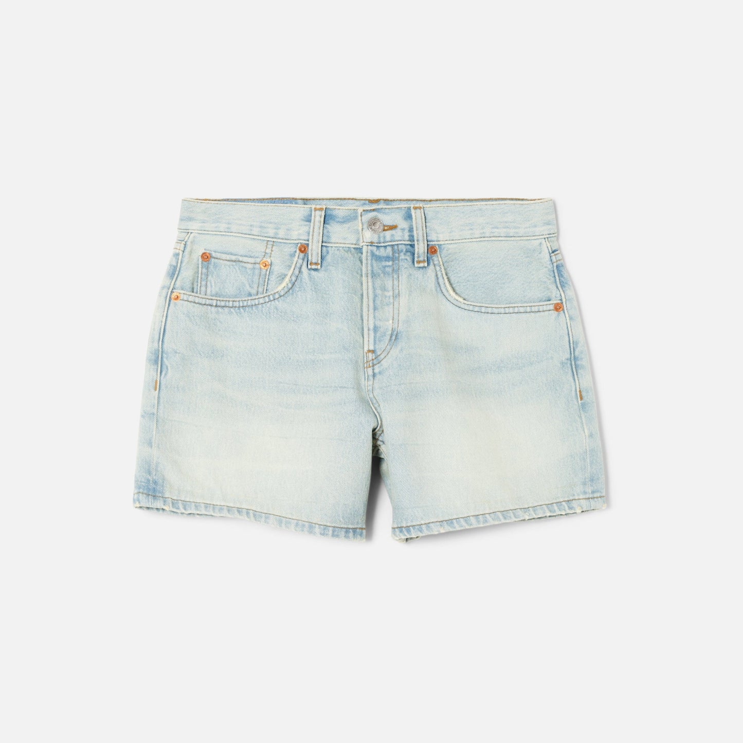 ReDone Mid Rise Boy Short - Ranchwater