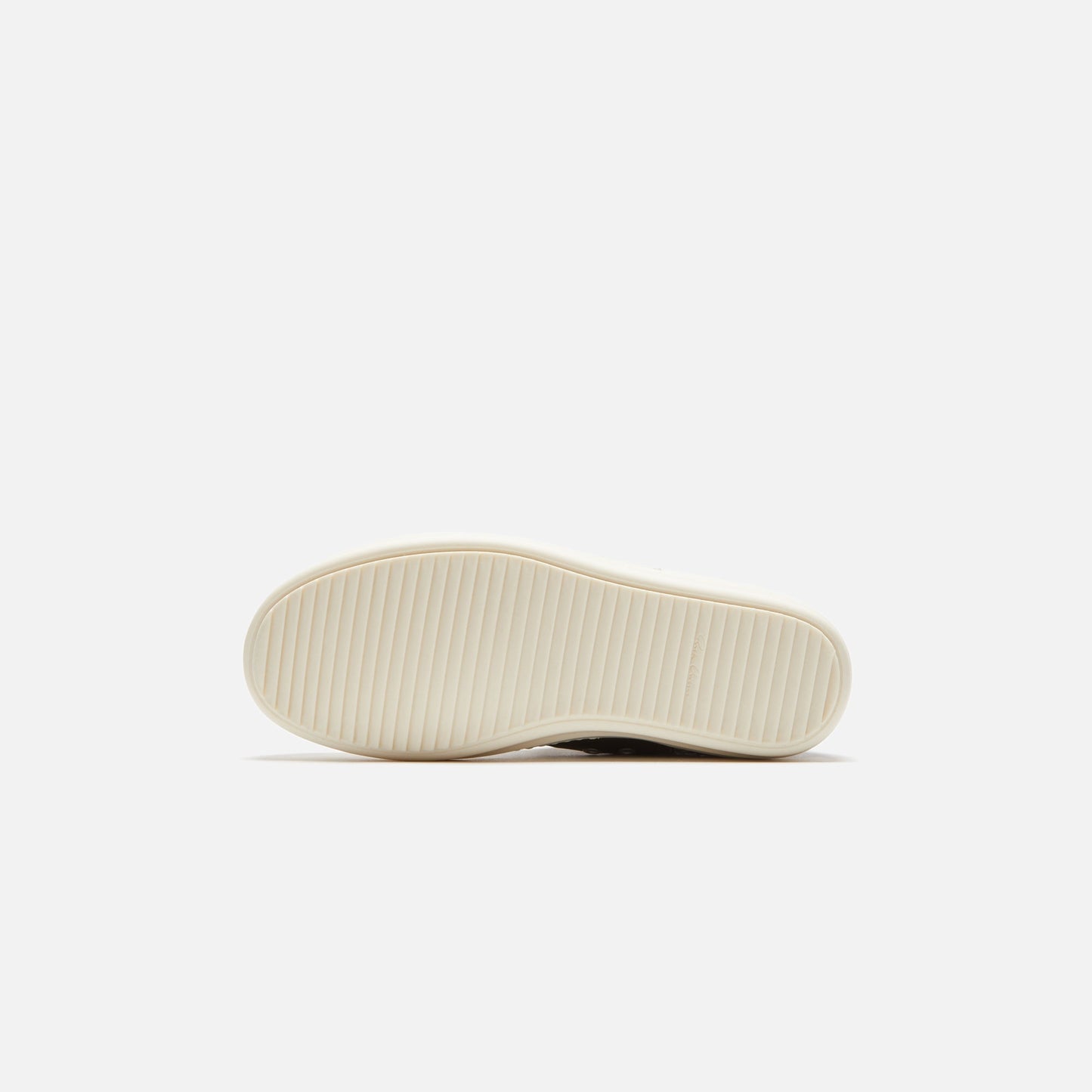 Rick Owens Scarpe in Pelle Sneakers - Forest / Milk / Milk