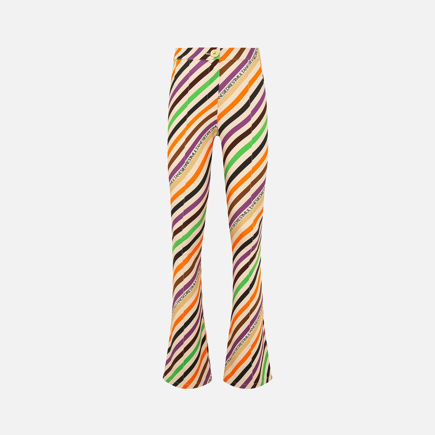 Siedres Isla Diagonal Striped Flare Pant - Multi