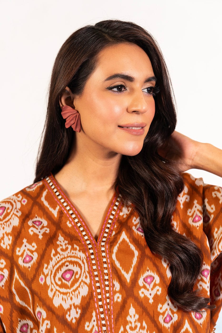 1 Pc Printed Silver Lawn Shirt
