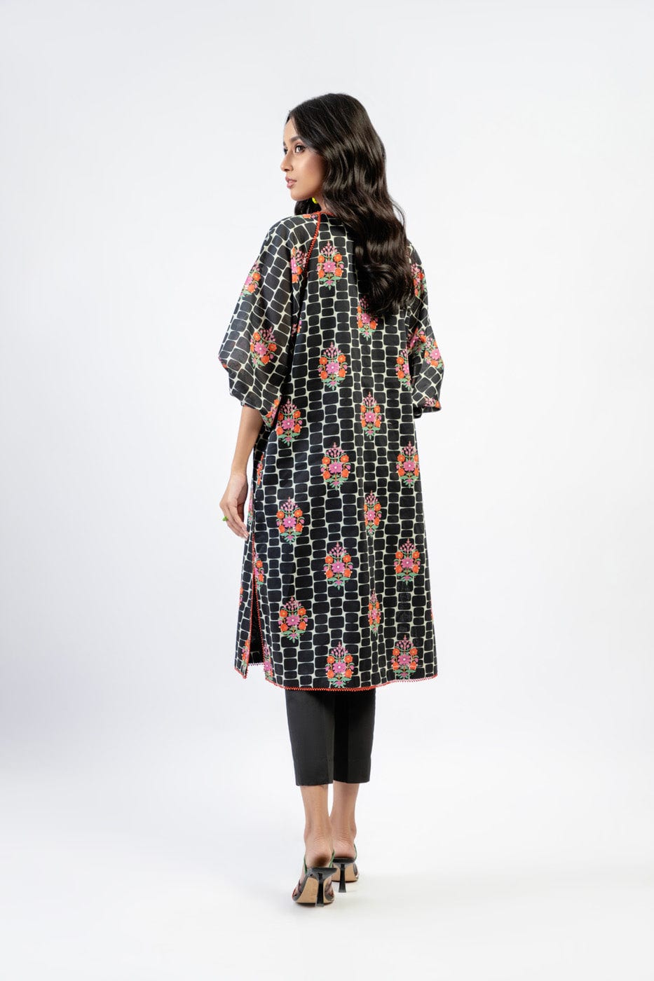 1 Pc Printed Cambric Shirtf
