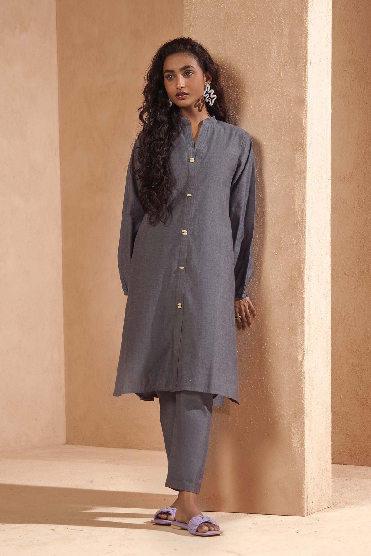 2 Pc Chambray Outfit