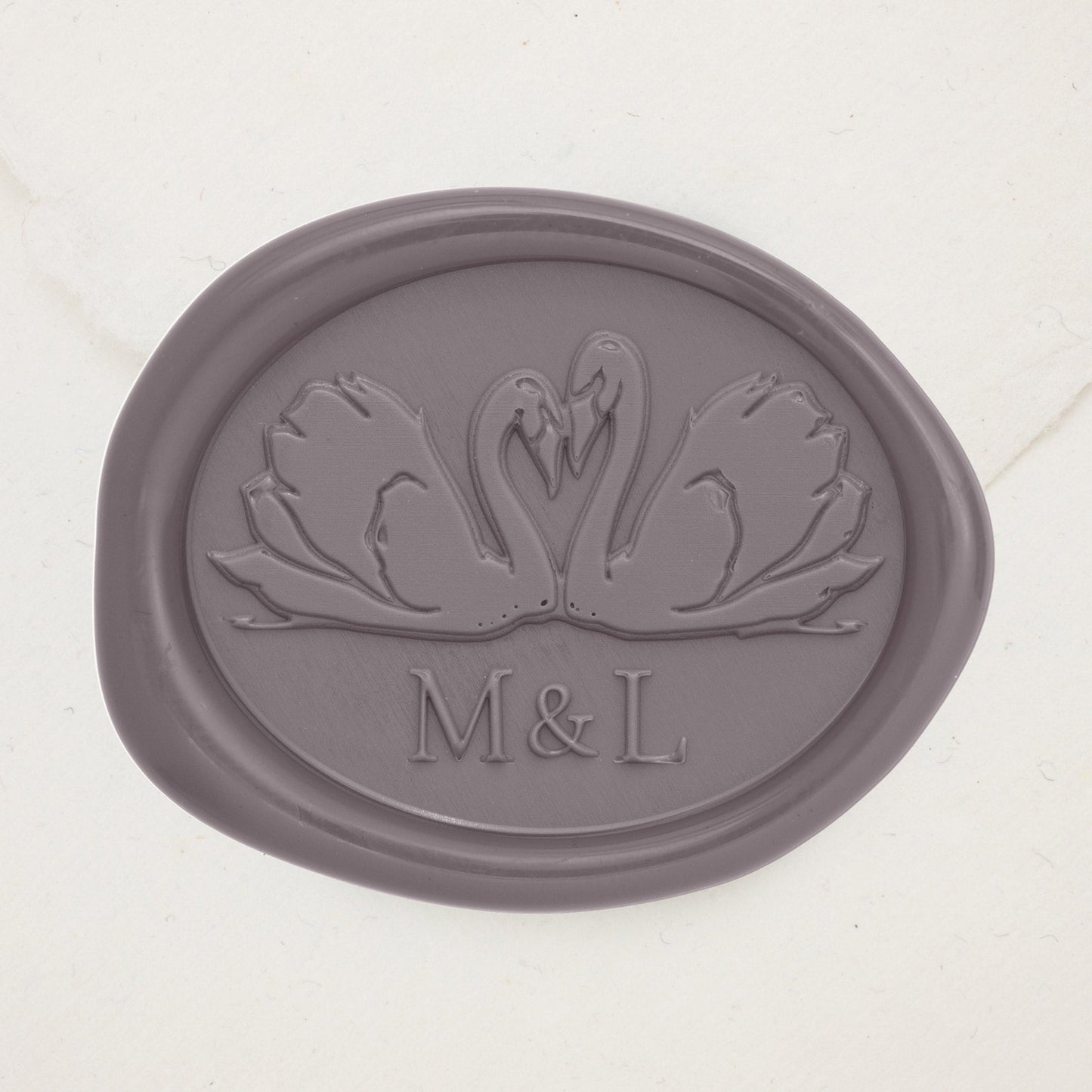 (Sample) Swan Duo Monogram Wax Seals
