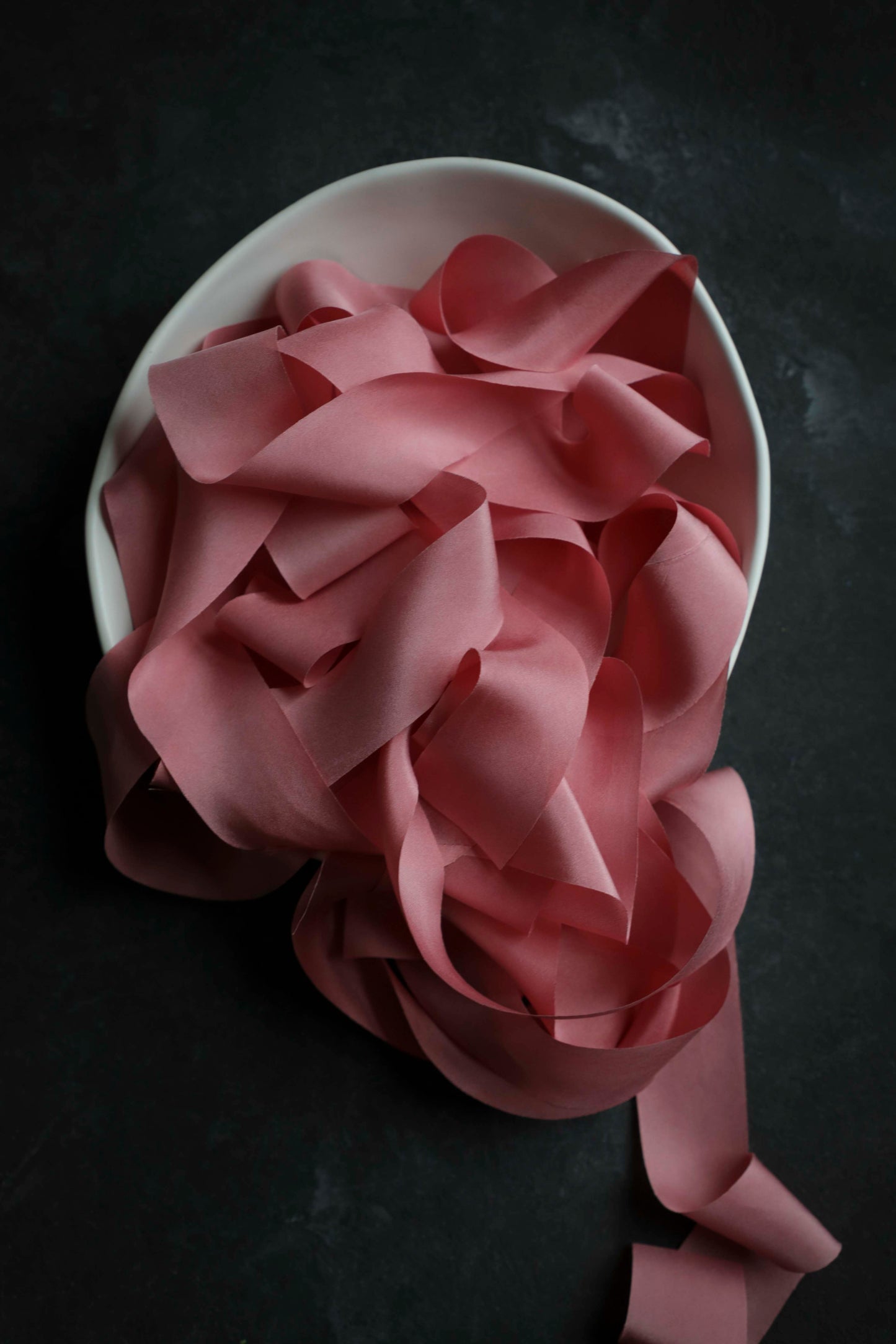 Sweetheart Pink Silk Ribbon