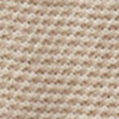 The Button Down Polo in Faded Khaki Seed Stitch