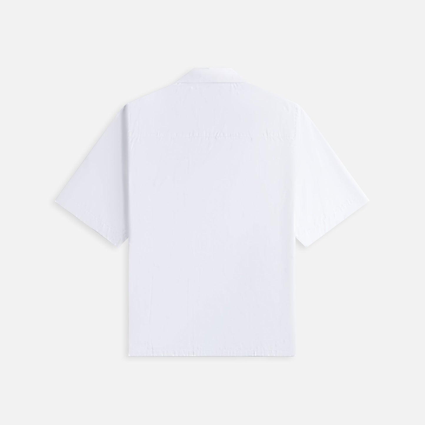 Marni Logo Organic Poplin Shirt with Peeping Marni Logo - Lily White
