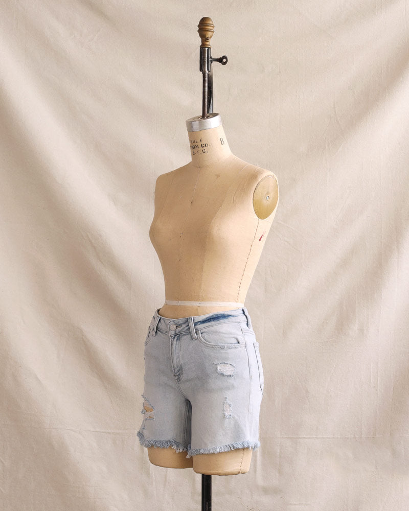 Lana Distressed Shorts