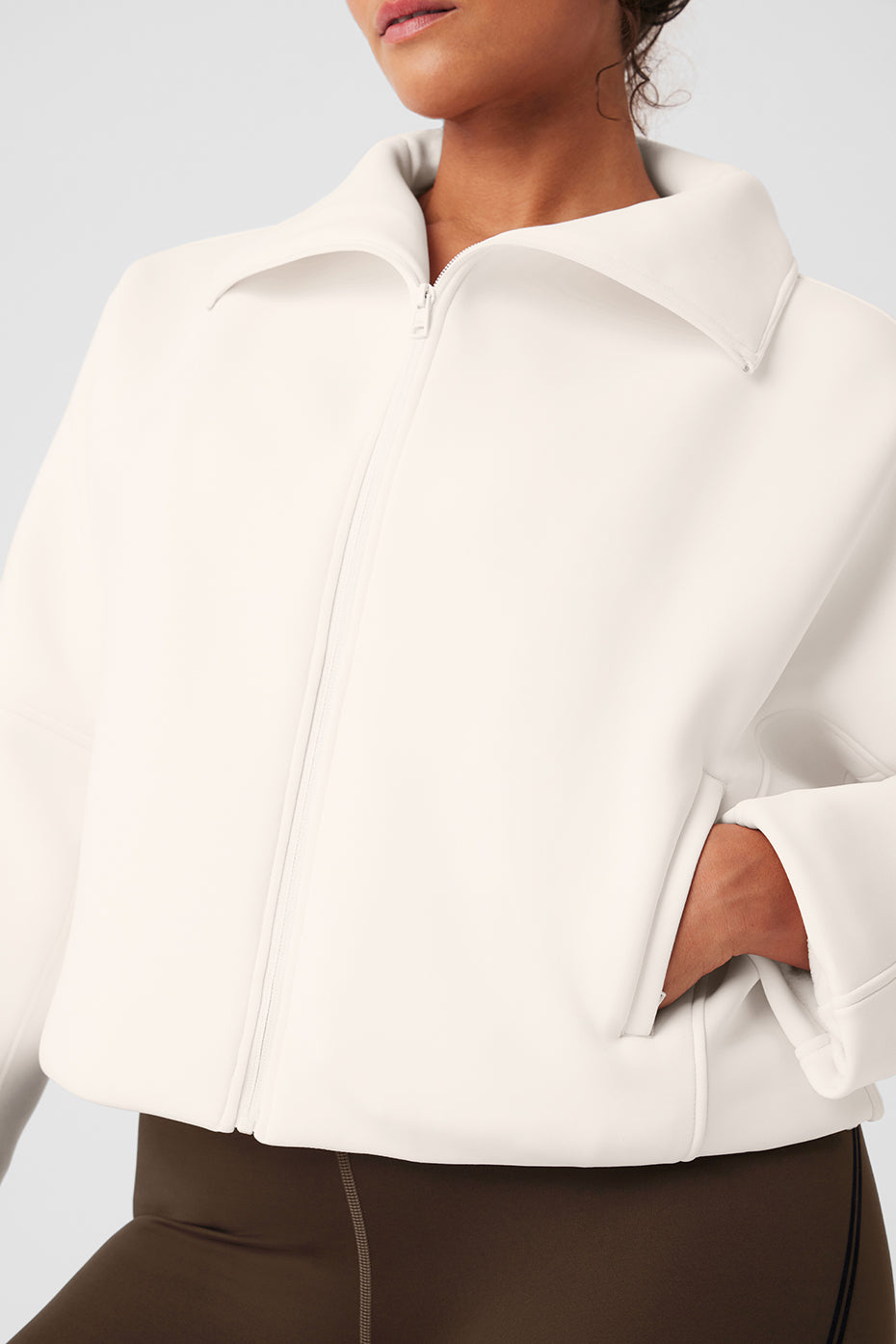 Technical Form Jacket - Ivory