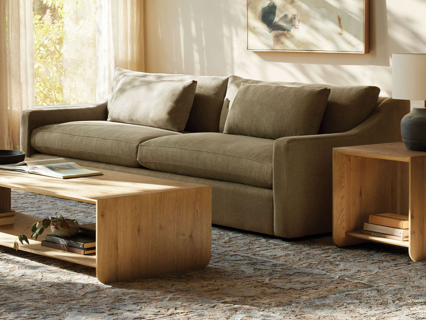Ashby Sofa in Izzy Olive