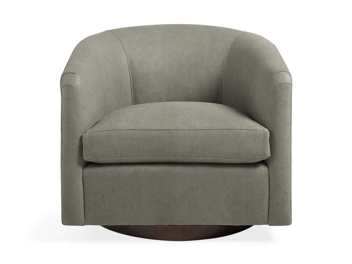 Bowan Leather Swivel Chair