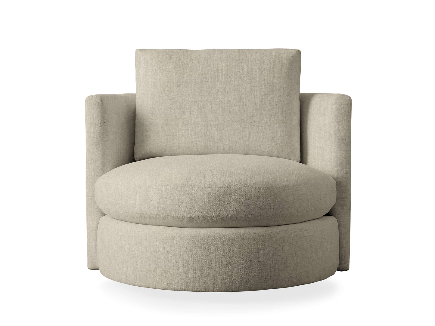 Kipton Curved Swivel Chair