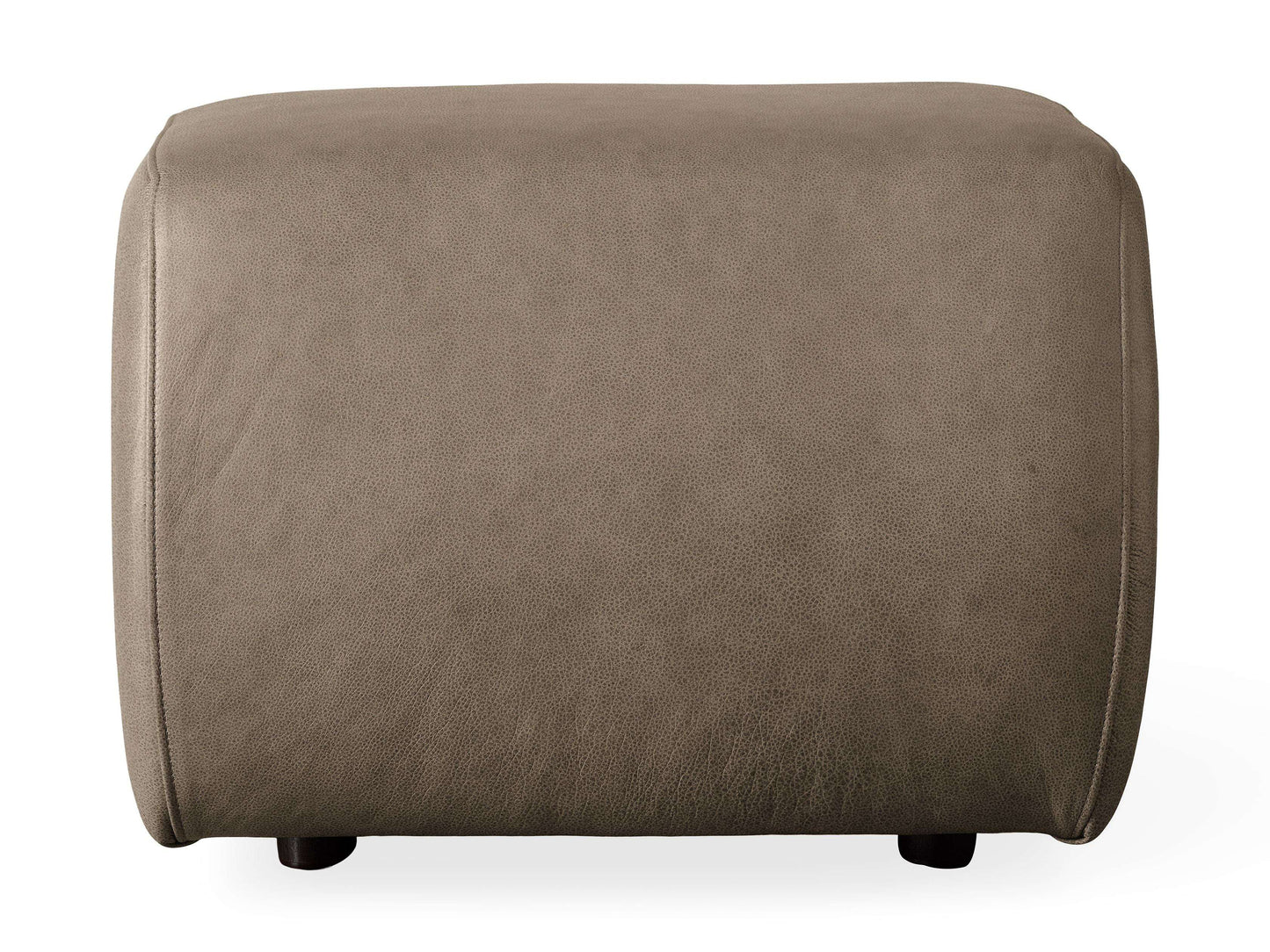 Fresno Leather Ottoman