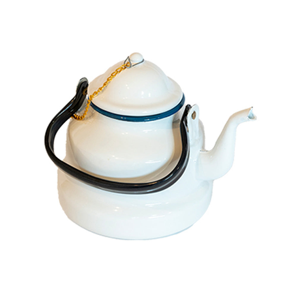 Urban Style Enamelware 2L Multipurpose Kettle (White)