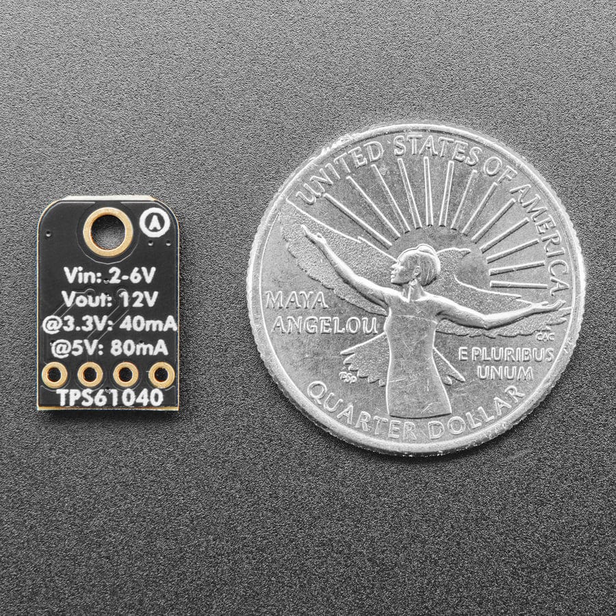 Adafruit 12V Bias Voltage Boost Converter - TPS61040