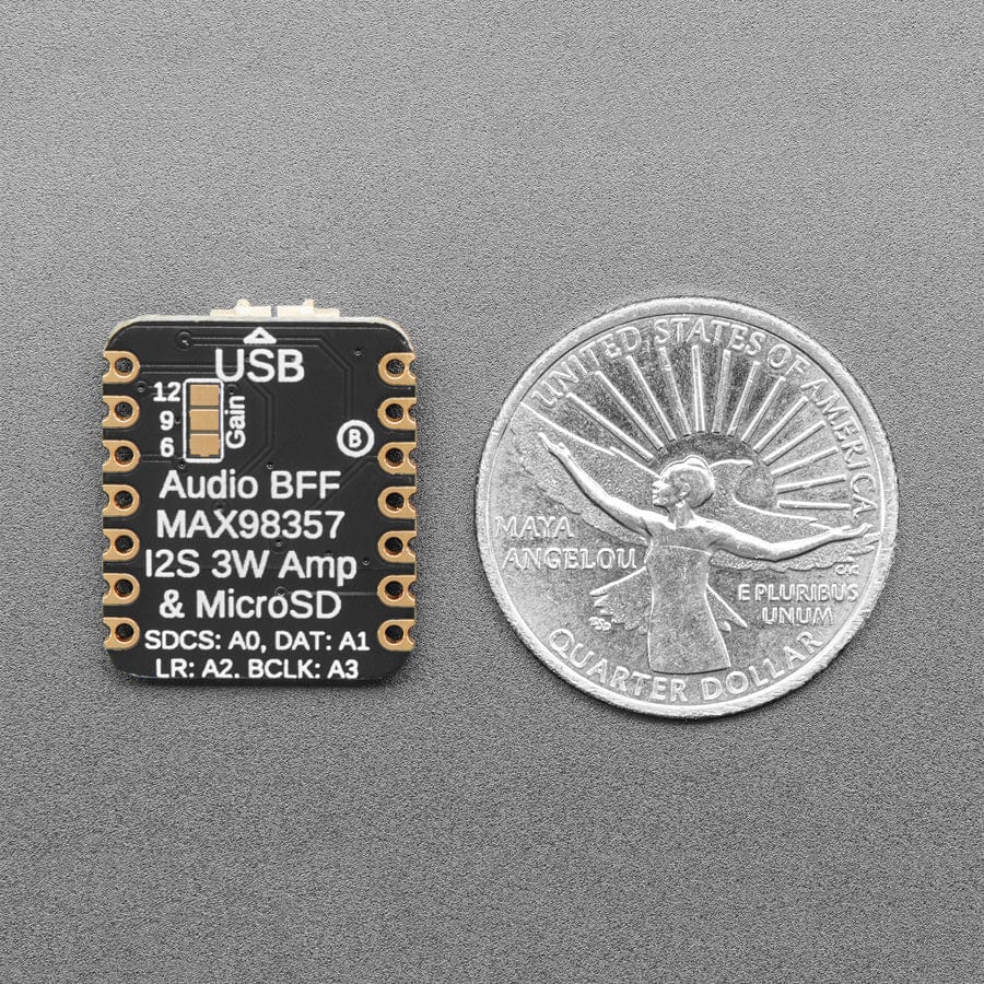 Adafruit Audio BFF Add-on for QT Py and Xiao