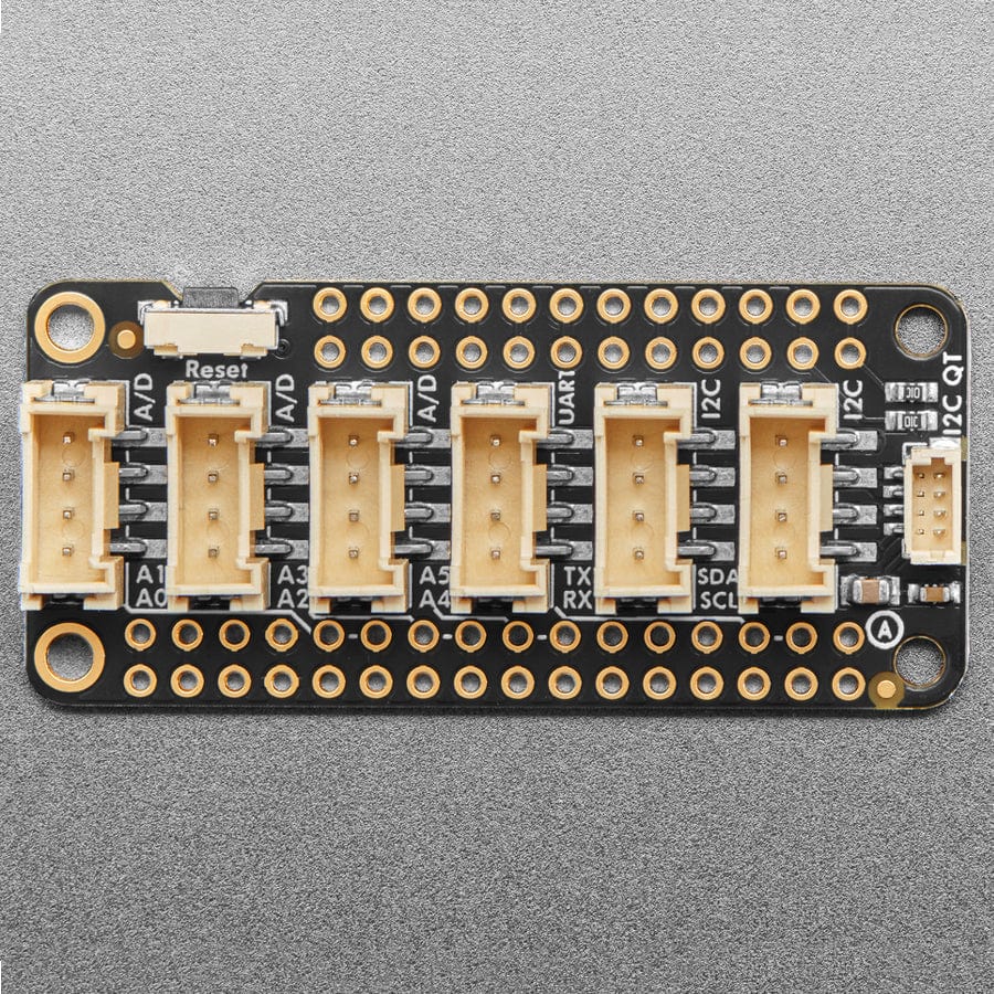 Adafruit Grove and Stemma QT FeatherWing for all Feathers
