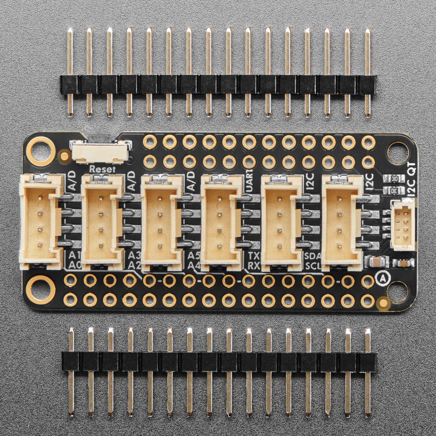 Adafruit Grove and Stemma QT FeatherWing for all Feathers