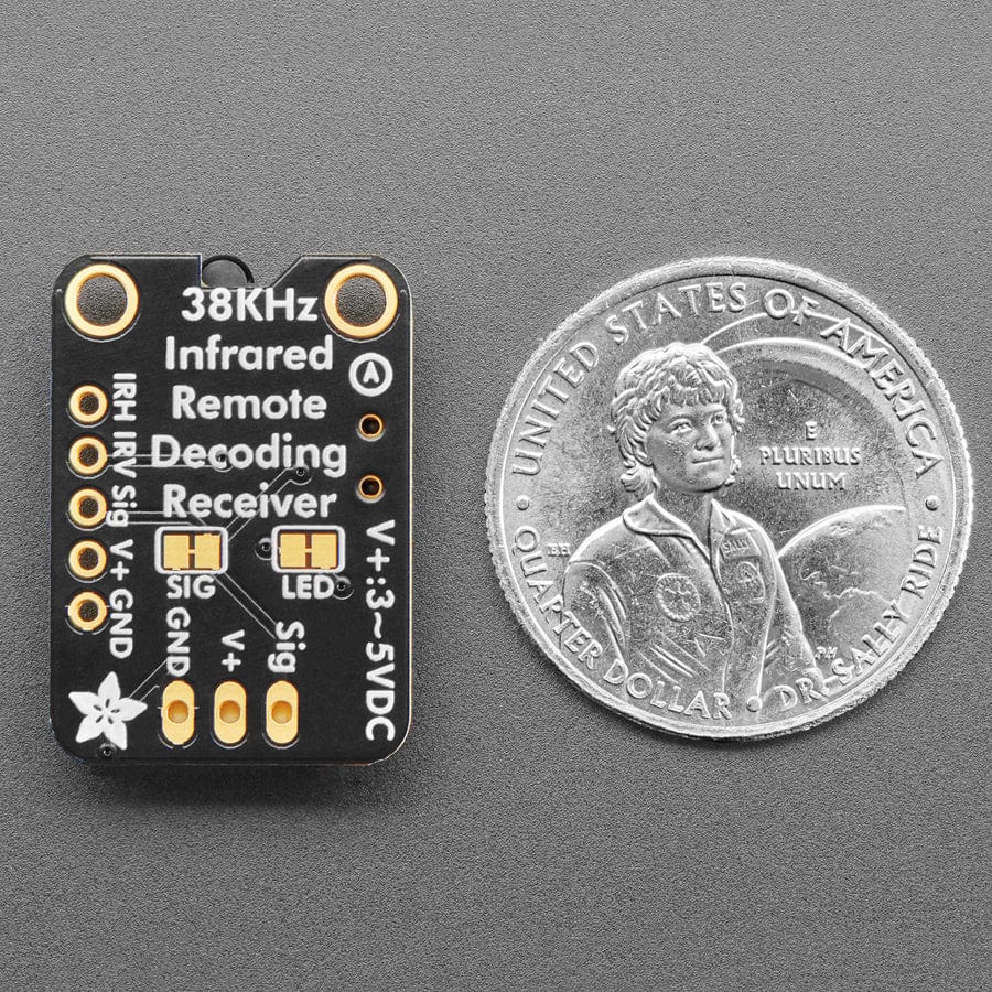 Adafruit Infrared IR Remote Receiver - STEMMA JST PH 2mm