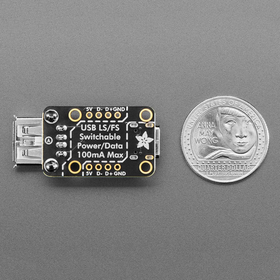 Adafruit Switchable USB Type A to C Breakout Board
