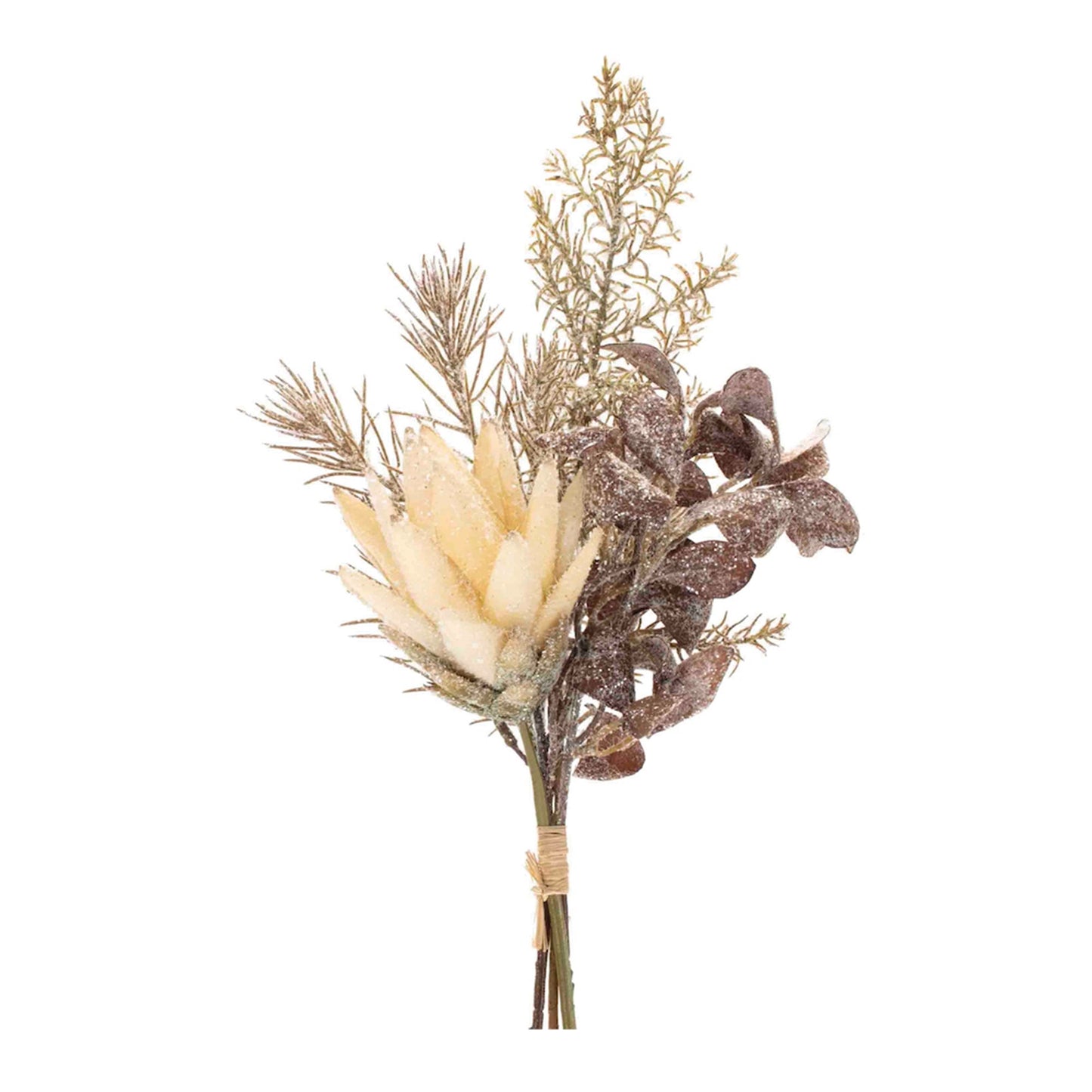 Glittered Protea Pine Bundle, Set of 2