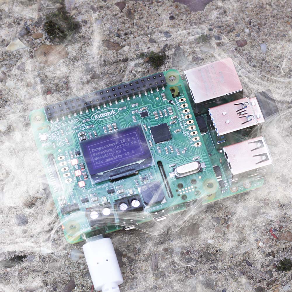 Air Quality Control HAT for Raspberry Pi