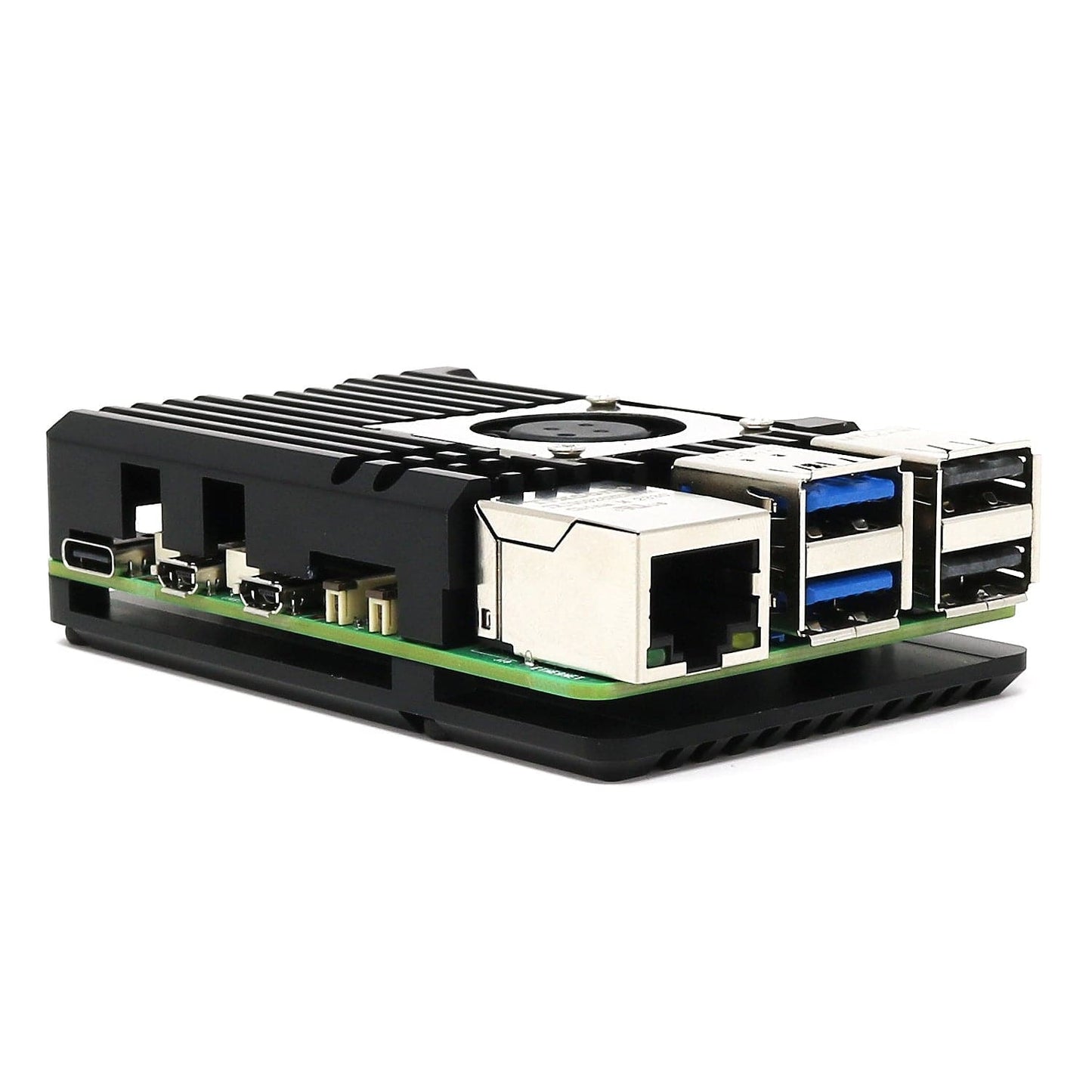 Aluminium Armour Blower Fan Heatsink Case for Raspberry Pi 5