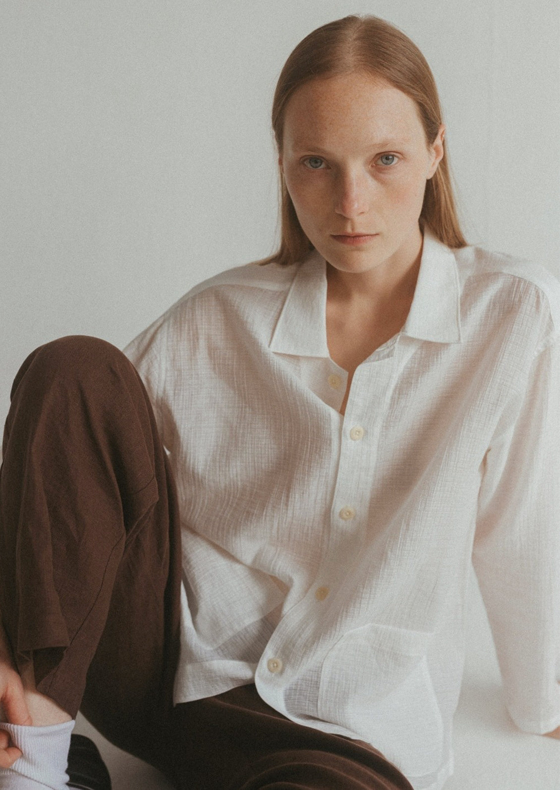 Annet Linen Blend Top