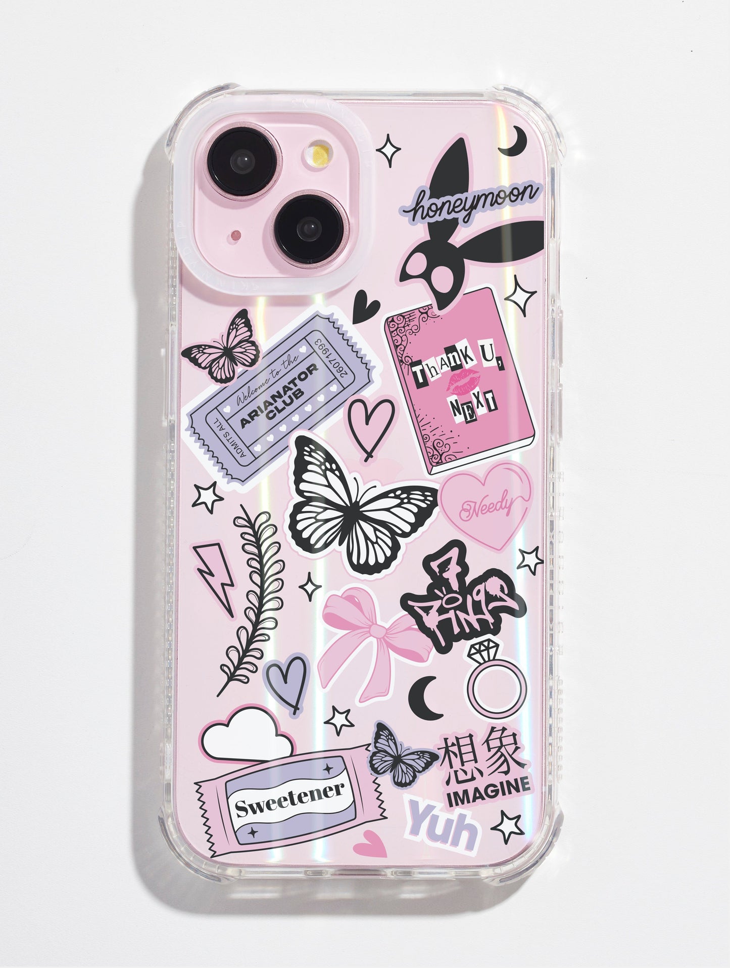 Ariana Sticker Shock iPhone Case