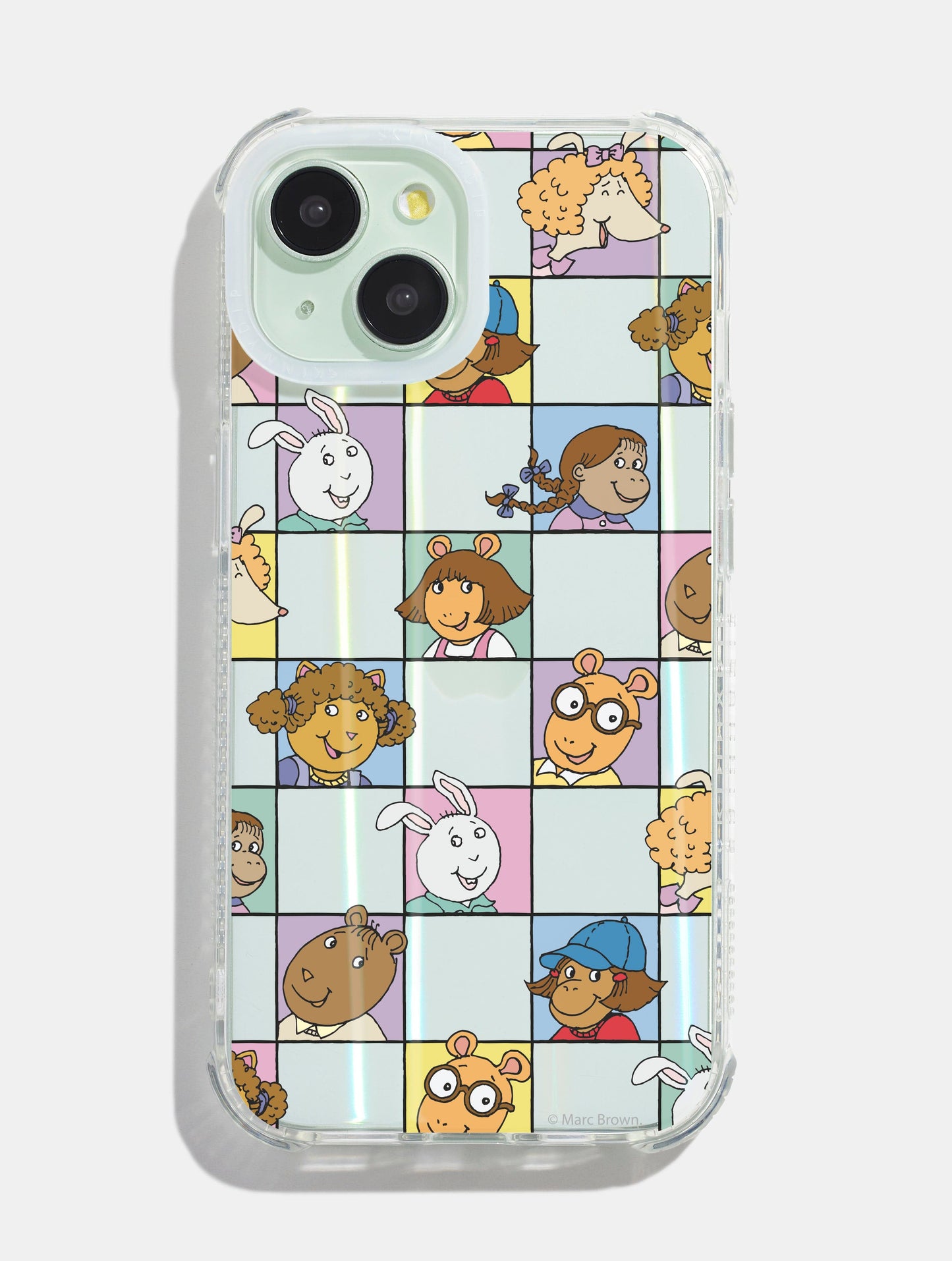 Arthur x Skinnydip Character Grid Holo Shock iPhone Case