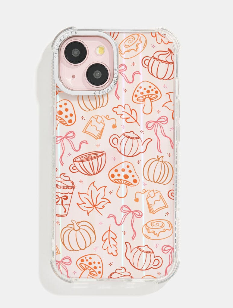 Autumn Doodle Shock iPhone Case