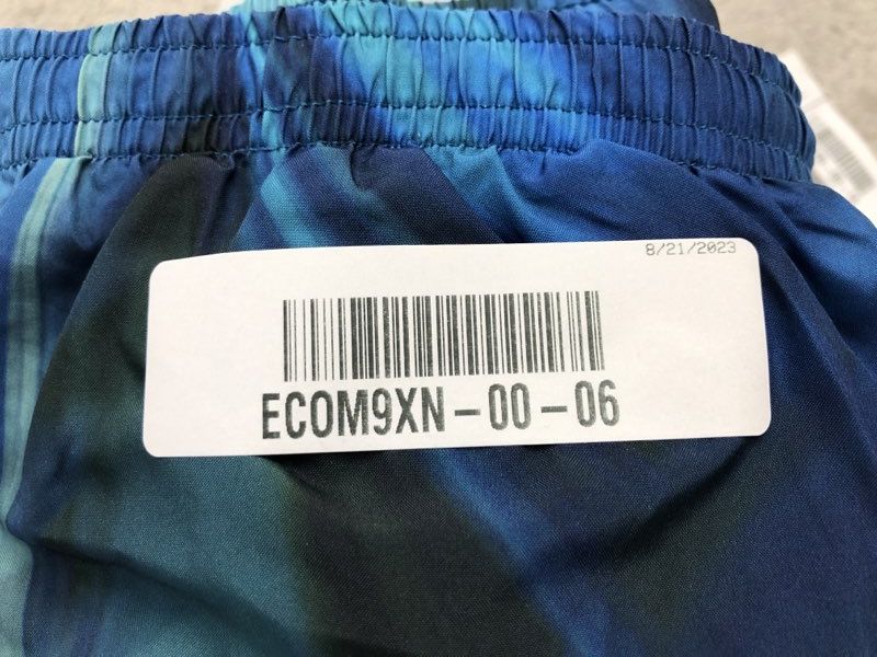 Nike Shorts Womens Small Blue Dri Fit Activewear Athletic Running Swoosh Logo