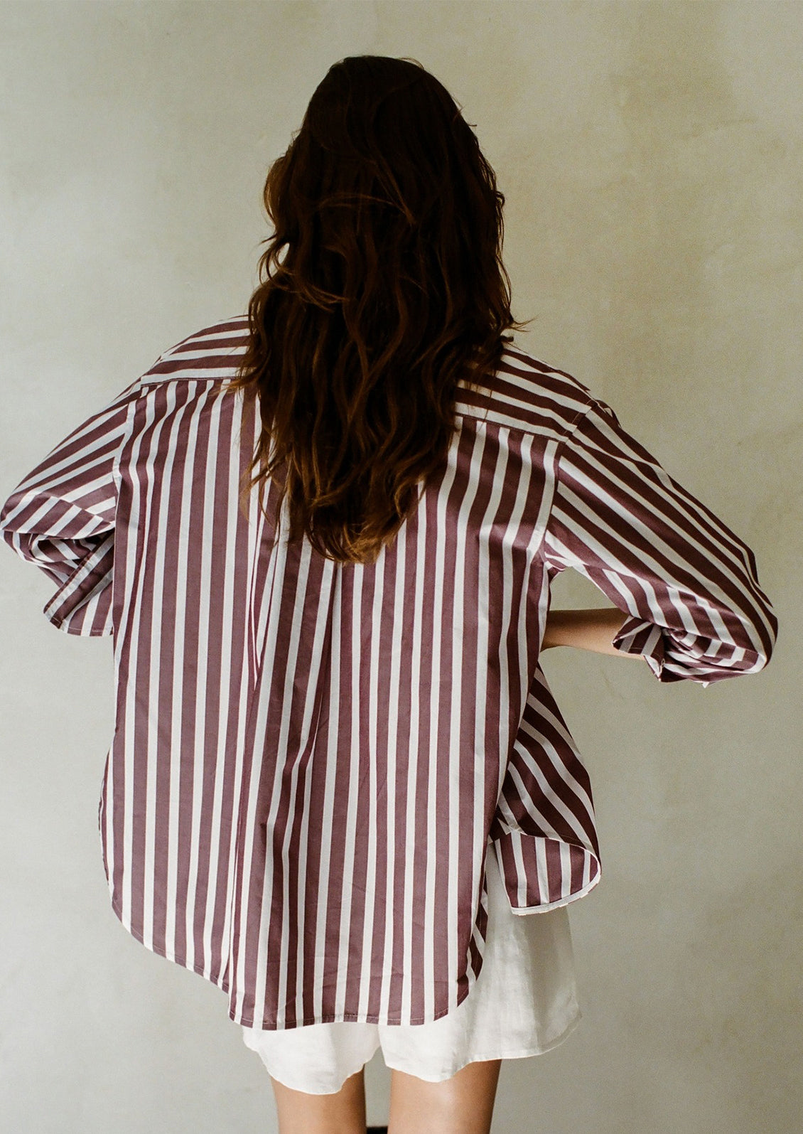 Benoit Striped Poplin Shirt