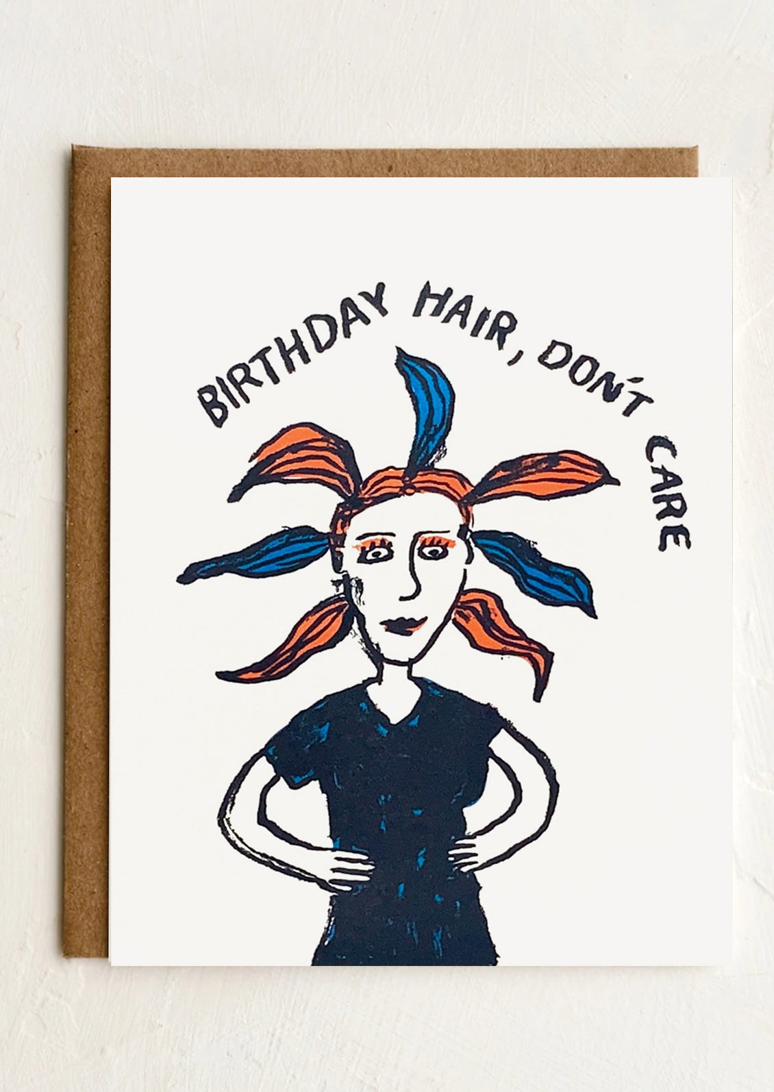 Birthday Hair Card