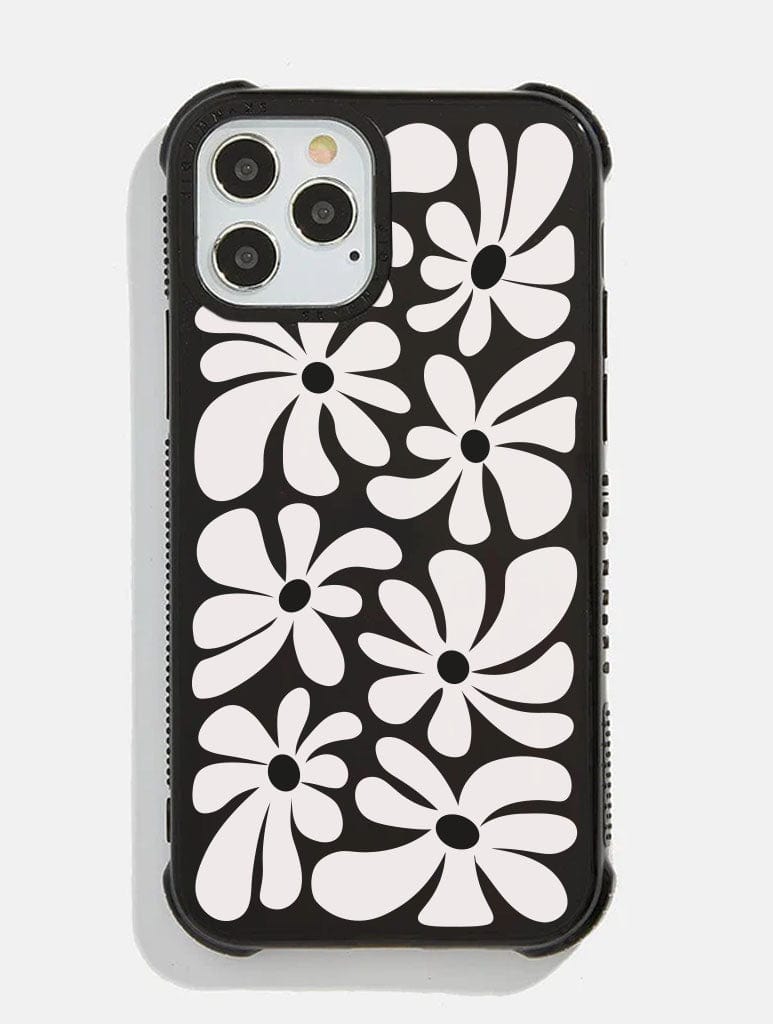 Black Monochrome Shock iPhone Case